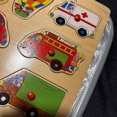 のりもの　つみきぱずパズルの画像