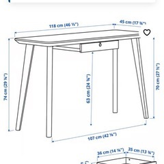 IKEA デスクの画像