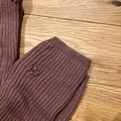 ママラク　ニットリブパンツ　95の画像