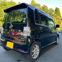 お買い得‼️Bluetooth対応ナビ付き☆月々9千円〜分割払い可❗️車検2年付き！【名義変更代込み】車内広い！大人気☆ムーブコンテカスタム☆走行中DVD見れます☆フルオートエアコン☆ドライブレコーダー付きのフル装備☆純正アルミ☆そのまま乗って帰れます‼️の画像