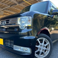 お買い得‼️Bluetooth対応ナビ付き☆月々9千円〜分割払い可❗️車検2年付き！【名義変更代込み】車内広い！大人気☆ムーブコンテカスタム☆走行中DVD見れます☆フルオートエアコン☆ドライブレコーダー付きのフル装備☆純正アルミ☆そのまま乗って帰れます‼️の画像