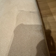 【急ぎです！)】ヌクモ　ローソファー　3人掛け　アイボリーの画像