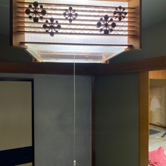 無料　和風照明　和室向け電気の画像