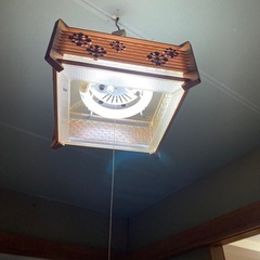 無料　和風照明　和室向け電気の画像