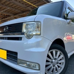 お買い得‼️月々9千円〜分割払い可❗️車検2年付き！【名義変更代込み】車内広い！大人気☆ムーブコンテ☆HDDナビ付き☆走行中DVD見れます☆フルオートエアコン☆ドライブレコーダー付きのフル装備☆純正アルミ☆そのまま乗って帰れます‼️の画像