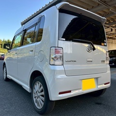 お買い得‼️月々9千円〜分割払い可❗️車検2年付き！【名義変更代込み】車内広い！大人気☆ムーブコンテ☆HDDナビ付き☆走行中DVD見れます☆フルオートエアコン☆ドライブレコーダー付きのフル装備☆純正アルミ☆そのまま乗って帰れます‼️の画像