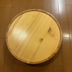 【差し上げます】寿司桶 しゃもじ付の画像