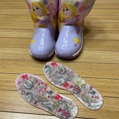 【ラプンツェル】【ディズニー】【プリンセス】【ブーツ】【17㌢】の画像