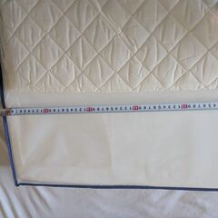 【美品・ほぼ未使用】サンデシカ ベビー敷き布団（70×120cm／日本製）の画像