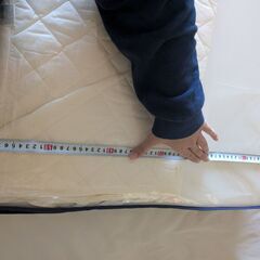 【美品・ほぼ未使用】サンデシカ ベビー敷き布団（70×120cm／日本製）の画像