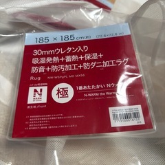 ニトリ Nウォーム かーぺつカーペットの画像