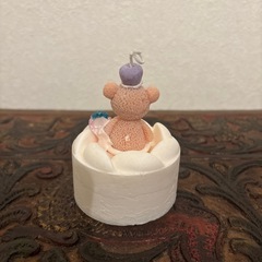 くまのキャンドルの画像