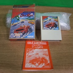 SEGA MARKⅢ「アウトラン」箱・説明書付きの画像