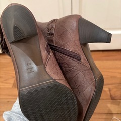 ロングブーツ　23cm チョコの画像