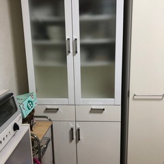 食器棚 パントリー？ レンジラックの画像