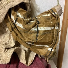 サンタクロース人形　置物　クリスマス　ドール　和紙　飾り　ディスプレイ　約36㎝の画像