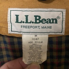 【T00005】L.L.Bean（エルエルビーン）ハンティングジャケット　ライナー付　M　90年代　古着の画像