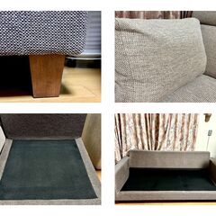 3人掛けカウチソファーの画像