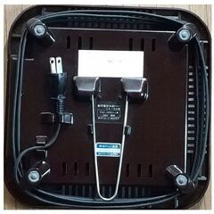 【電気保温トレー】 象印マホービン　Ｍｅｌｏｄｙ Ｏｆ Ｆｌｏｗｅｒ　ＣＡ－１００　日本製　１００Ｖ　９０Ｗ　中古使用品（昭和レトロ・秋冬シーズン限定５年間の使用のみ・新品に近し・動作確認済） ２４.０×２４.０×６.０センチ　※常温保存可　★当時の新品小売価格より９１.５％割引！の画像