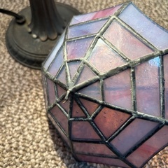 ステンドグラスランプ / レトロ照明 の画像