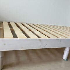 シングルベッドフレーム　すのこの画像