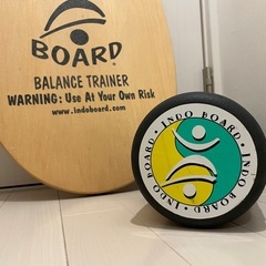 【良品】INDO BOARD インドボード バランスボードの画像