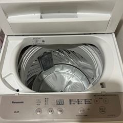 洗濯機　
パナソニックの画像