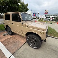 スズキ ジムニー JA11｜5MT｜公認リフトアップ｜MOMOステ｜9万kmの画像