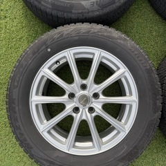 スタッドレスタイヤアルミセット　225/60R17 ブリヂストン　2021年製造の画像