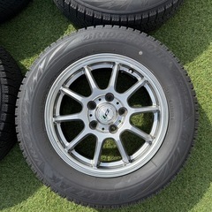 スタッドレスタイヤアルミセット　195/65R15 ブリヂストン 2021年製造の画像