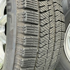 スタッドレスタイヤアルミセット　195/65R15 ブリヂストン 2021年製造の画像