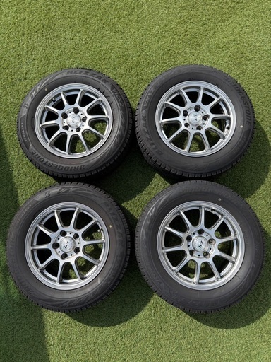 スタッドレスタイヤアルミセット　195/65R15 ブリヂストン 2021年製造