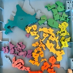 くもん　日本地図パズルの画像