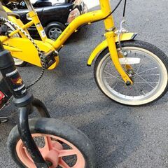 14インチ自転車＆ストライダー＆足こぎカー（乳幼児用）の画像