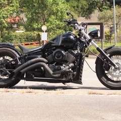 新品未使用！ドラッグスター400 アンダーカウル   チンスポ アンダーカバーの画像