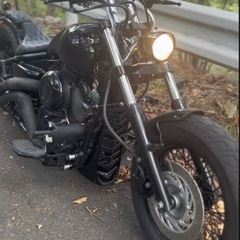 新品未使用！ドラッグスター400 アンダーカウル   チンスポ アンダーカバーの画像