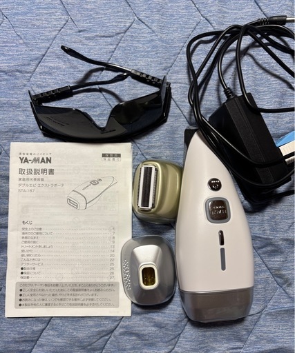 【美品】家庭用脱毛器 家庭用光美容器 ダブルエピ エクストラボーテ STA-187