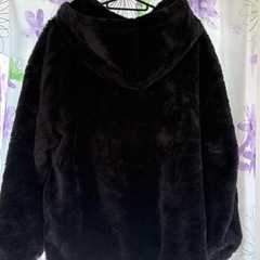 ふわふわもこもこ黒の画像