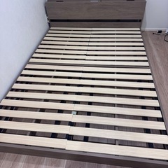 新古ローベッドダブルフレームのみのみの画像