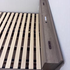 新古ローベッドダブルフレームのみのみの画像