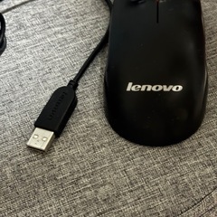 Lenovo レノボ　有線　マウスの画像