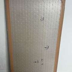 縁付き 薄畳（い草表）1枚／厚み1.5cm 建築用ボード芯タイプ 和室の画像