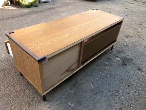 a.depeche/アデペシュ TVボード カデル オーク材×アイアンのヴィンテージ風テレビ台 定価85800円 状態良好品☺️