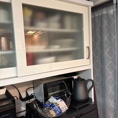 ニトリ　
食器棚の画像