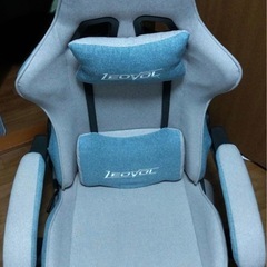 Leovol★ゲーミング座椅子★ブルーグレーの画像