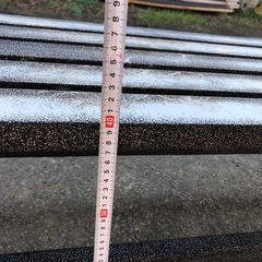 アルミ縁台 アルミベンチ ガーデンベンチ 150cm×36cm×高さ40cm 表面塗装剥げてます 格安❗️の画像