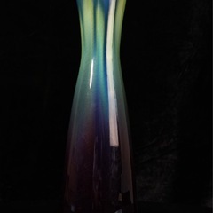 人間国宝 徳田八十吉 花瓶 共箱付きの画像