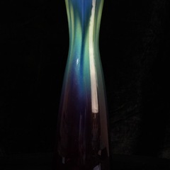 人間国宝 徳田八十吉 花瓶 共箱付きの画像