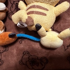 出産準備　ポケモン　モンポケ　ピカチュウ　イーブイ　はじめてのおもちゃの画像