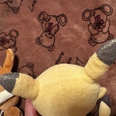 出産準備　ポケモン　モンポケ　ピカチュウ　イーブイ　はじめてのおもちゃの画像